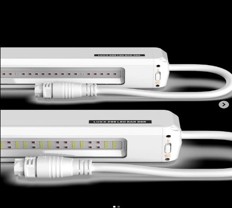 Luxx horticultural LED bar products developed with SSLS