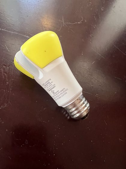 Residential LED A-lamp under forensic inspection